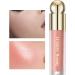 Liquid Stick | Multi-Stick Buildable Stick - Creamy Lightweight Blam for Cheeks Eyes and Lips Adds Color Valentine's Day Haoying 2# - Buy Online on GoSupps.com
