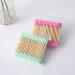 VALICLUD 1000pcs Disposable Cotton Swabs - Double Head Spiral Ear Cleaning & Makeup Applicator Sticks - Multipurpose Tools (Random Color) - Fast International Shipping - Buy Online on GoSupps.com