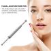 Fomiyes Stainless Steel Acupuncture Pen - Retractable Facial Reflex Zone Massager | Manual 304 Acupuncture Handbook - Buy Online on GoSupps.com
