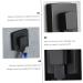 Alipis 3 Pcs No Trace Hook Heavy Duty Picture Hangers Hat Wall Hanger Suction Cup Hook Wall Mount Nail 9x6x5cmx3pcs Blackx3pcs - Buy Online on GoSupps.com