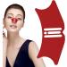 Nose Stencils For Makeup Silicone Nose Shadow Tool Eyeliner Stencils Wing Tips Face Make Up Stencils Nose Eyebrow Cheekbone Contour Stencils Reusable Makeup Eyelash Tool Red - Buy Online on GoSupps.com