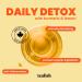 Tealish Organic Daily Detox Green Tea bags with Turmeric Functional Wellness Teas. Box of 12 biodegradable tea bags. Contains Caffeine - Buy Online on GoSupps.com