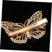 FRCOLOR Hairpin Metal Hair Clip metal hair claw clips head clip decorative hair clips Hairpins hair clips metallic hair clamps Golden hair clip Bobby Pin hollow Headdress - Buy Online on GoSupps.com