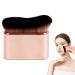 MYHOGOOD Tanning Brush Self Tan Brush Blend & Blur Tan Brush Applicator for Face Body Leg Makeup Cream Powder Liquid Tan Brush Body for Kabuki Foundation Blusher Shadow Bronzer-Rose Gold