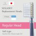 SOLADEY Ionic Toothbrush Replacement Heads - 4 Pack (Soft) | Compatible with SOLADEY Toothbrushes - Buy Online on GoSupps.com
