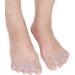Zittop Toe Separators - Bunion Corrector & Toe Spacers Set for Pain Relief - Toe Stretcher for Hammer Toe - 4 Pieces, White - Men & Women - Buy Online on GoSupps.com