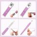 Manicure Set Start Makers Manicure Pedicure Kit Nail Clippers 16 in 1 Professional Stainless Steel Cuticle trimmer Grooming Kit for Men Women with Storage Travel Case Purple - Buy Online on GoSupps.com
