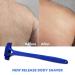 Mag Ideal Back Razor for Men - Long Handle Hair Removal Wet/Dry Shave Back Scratch & Leg Epilation - Blue - Buy Online on GoSupps.com