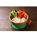 Babi Baby Toddler Large Bowl & Spoon Set - Natural Bamboo with Silicone Suction Ring (Green) - Buy Online on GoSupps.com