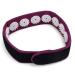 Portable Acupuncture Headband ANGGREK Portable Acupuncture Massage Headband Pain Relief Yoga Fitness Massage Headband(Purple)