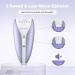 Women's Facial Epilator | 2-Speed Hair Remover with LED Light | Wet & Dry | Whitepz-01 - Buy Online on GoSupps.com