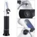 0-100% Salinity Refractometer Handheld Salinometer Sea Water Salt Concentration Tester Meter with Automatic Temperature Compensation for Seawater and Marine Fishkeeping Aquarium - Buy Online on GoSupps.com