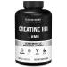 Jacked Factory Creatine HCL + HMB Capsules - Synergistic CON-CRET myHMB & Vitamin D Formula for Improved Growth Strength & Reduced Muscle Breakdown - 150 Capsules