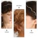 Lurrose 3pcs Gold Metal Headbands - Fashion Spring Hair Hoop for Women and Girls - Buy Online on GoSupps.com