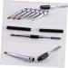 Healeved 1 Set Nail Painting Tools Nail Art Liner Brushes Eyeliner Brush Nail Design Brush Pen Professional Poly Extension Brush Nail Brush Nails Art Pen Nail Art Pen Nail Supplies Manicure 17cm Black - Buy Online on GoSupps.com