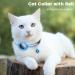 Reflective Airtag Cat Collar with Bell | Waterproof Holder | Breakaway Safety Buckle | 3/8 Width | Compatible with Apple Airtag - Blue - Buy Online on GoSupps.com