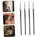 Beavorty Thin Eyeliner Brush 4pcs Fine Eyeliner Brush Eyeshadow Lip Makeup Brush Girls Eyeliner Applicator Lip Brush - Buy Online on GoSupps.com