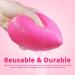 BEAKEY Makeup Sponges Trio Set - Large Mini & Standard Blender for Powder Cream & Liquid - Soft Rose Pink Beauty Sponges - Buy Online on GoSupps.com