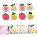 Buy Healeved 8pcs Fruit Shape Bath Flower Sponge - Mesh Pouf Bath Scrubber for Relaxing Showers | International Shipping Available - Buy Online on GoSupps.com