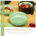 Alipis 2pcs Round Pan Air Fryer Airfryer Serving Tray Fries Silicone Pot Liner Easy to Clean Non Stick Pad Light Greenx2pcs 19X19X6CMx2pcs - Buy Online on GoSupps.com