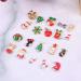 LEORX 2 Box Christmas Nail Jewelry 3D Colorful Metal Nail Studs Rhinestone Nails Art Decoration for Women Girls - Buy Online on GoSupps.com