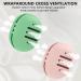 Fauxomor Make-Up Sponge Holder - 2-Pack Breathable Silicone Travel Bag for All Sizes - Pink & Mint Green - Buy Online on GoSupps.com