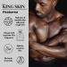 KING SKIN Charcoal Black Body Butter I Infused with Fine Smoky Fragrance with notes of Vanilla Spices & Cedarwood I Packed with Shea Butter & Avocado I Long Lasting Deep Hydration for Men I 6 oz - Buy Online on GoSupps.com