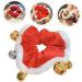 FRCOLOR 1pc Christmas Hair Tie Holiday Hair Ropes Christmas Seasons Scrunchies Holiday Elastic Hair Holiday Hair Ties Santa Claus Ponytail Holder Coral Fleece The Bubble Miss South Korea - Buy Online on GoSupps.com