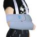 ZJchao Adjustable Shoulder Arm Sling Swathe Brace Reinforced Immobilizer Broken Forearm for Men or Women Kid