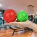 Uraqt Fascia Ball Set - Small Hedgehog Massage Balls for Muscle Tension Relief | Green & Red Knobbed Massage Balls for Feet Back Neck Hands - Buy Online on GoSupps.com