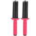 Hair Fluffy Curling Roll Comb Anti Slip Curling Wand Hairstyling Tools Circular Shape with 17 Comb Teeth Environmentally Friendly Resin Small and Portable Use for Easy Hair - Buy Online on GoSupps.com