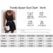 Green Medium Trendy Queen Two Piece Outfit | Sleeveless Crop Top & High Waisted Shorts Set - Buy Online on GoSupps.com