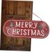 FUNOMOCYA Ornament Emblems Christmas Hanging Plaque Christmas Door Signs Decorations Decorative Items Window - Buy Online on GoSupps.com