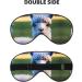Cute Llama Print Eye Mask - Soft Double-Sided Light Blocking for Better Sleep | International Shipping - Buy Online on GoSupps.com
