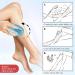 Crystal Hair Remover Stone - Painless Exfoliation Tool for Smooth Silky Skin - Fast & Easy Hair Removal for Men and Women - Blue - Buy Online on GoSupps.com