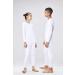 DEVOPS Kids Thermal Underwear Set | Fleece Lined Long Johns | Medium - White - Buy Online on GoSupps.com