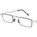 Didinsky Fold-Up Reading Glasses for Men & Women - Presbyopia Glasses with Blue Light Protection 5 Graduations Metal Frames - Graphite 2.0 - Buy Online on GoSupps.com