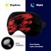Vintage Albanian Flag Sleep Mask - Adjustable Eye Cover for Sleeping and Travel - Buy Online on GoSupps.com