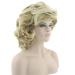 Blonde Wavy Short Synthetic Wig for Women | Heat Resistant Hair Wigs - Shop Internationally - Buy Online on GoSupps.com