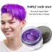 Temporary Hair Wax Color - Ochilima Purple Hair Dye Mud for Men & Women | Washable Styling Cream - 120g - Buy Online on GoSupps.com