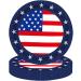 Fovolat Paper Plates Set Patriotic Paper Plates Kit for Camping - Tableware Decorations Plate Dessert Plate for Family Dinners Camping 24 9-inch Plates - Buy Online on GoSupps.com