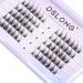 SLONG Manga Anime Cluster Lashes Extension Kit - Thin Clear Band for Natural Look, Cosplay Makeup Tools (UP-02) - Buy Online on GoSupps.com