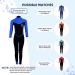REALON Kids Wetsuit - 2mm Neoprene Full Suit for Boys/Girls - Blue - Large - Buy Online on GoSupps.com