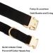 YUDOTE Ultra-Soft Cotton Dog Collar for Small Dogs with Sensitive Skin - Black S (1 Pack) - International Shipping Available - Buy Online on GoSupps.com