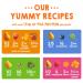 Happy Tot Organics Fiber & Protein Stage 4 Variety Pack - 16 Pouches of 4 Flavors (4oz Each) - Buy Online on GoSupps.com