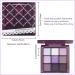 9Colors Eye Shadow Palettes Makeup Dark Purple Plum Lavender Mauve Black Smoky Eyeshadow Palette for Older Women Natural Powde Eye Shadows Waterproof Long Lasting Naturing-Looking 9Colors-Dark Purple Plum Lavender - Buy Online on GoSupps.com