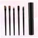 AUTSUPPL 5pcs Eyeshadow Brush Kit Cosmetic Tools Eyeshadow Brush with Case Liner Brush for Eyes Black - Buy Online on GoSupps.com