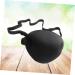FOMIYES 2pcs Lazy Eye Patch Blindfolds for Adults Single Eye Cover Eye Patches for Adults Eyepatch Black - Buy Online on GoSupps.com