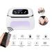 80W UV LED Nail Dryer Lamp Professional Quick-Drying & Bluetooth Nail Gel Hardening Light - Buy Online on GoSupps.com