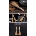 2PCS Natural Bamboo Wok Brushes Kitchen Cleaning Brush Pan Brush Grill Scrubbing Cleaning Brush - Buy Online on GoSupps.com